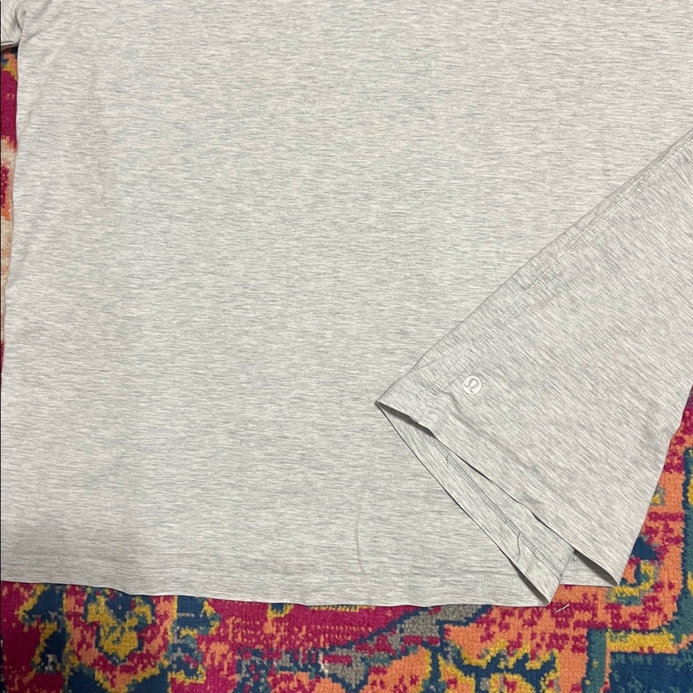 Lululemon All Yours Tee bundle of two pink and grey short sleeve tops size 12 - Picture 8 of 9